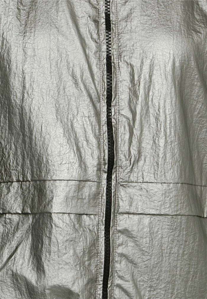 ONLY Tall ONLERIN JACKET - Summer Jacket - Dark Silver Coloured 5 ONLY Tall ONLERIN JACKET - Summer Jacket - Dark Silver Coloured - Image 3