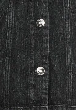 ONLY Tall ONLMALIBU LIFE JACKET - Denim Jacket - Dark Grey Denim -ONLY Tall Shop e62d4cd5ba0443f7811fac73395a4b5c