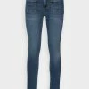 ONLY Tall ONLBLUSH MID WAIST - Jeans Skinny Fit - Dark Blue Denim 1 ONLY Tall ONLBLUSH MID WAIST - Jeans Skinny Fit - Dark Blue Denim -ONLY Tall Shop e7cc2247e21e47a586cd243d6c71bb6d