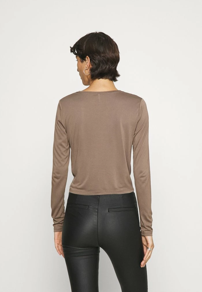 ONLY Tall ONLFREE LIFE TWIST - Long Sleeved Top - Walnut 5 ONLY Tall ONLFREE LIFE TWIST - Long Sleeved Top - Walnut - Image 3