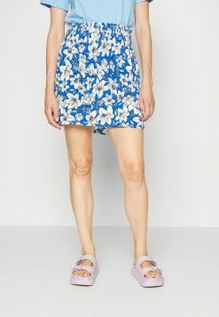 ONLY Tall ONLFREDERIKKE SMOCK SKIRT - Mini Skirt - Cloud Dancer/surf The Web