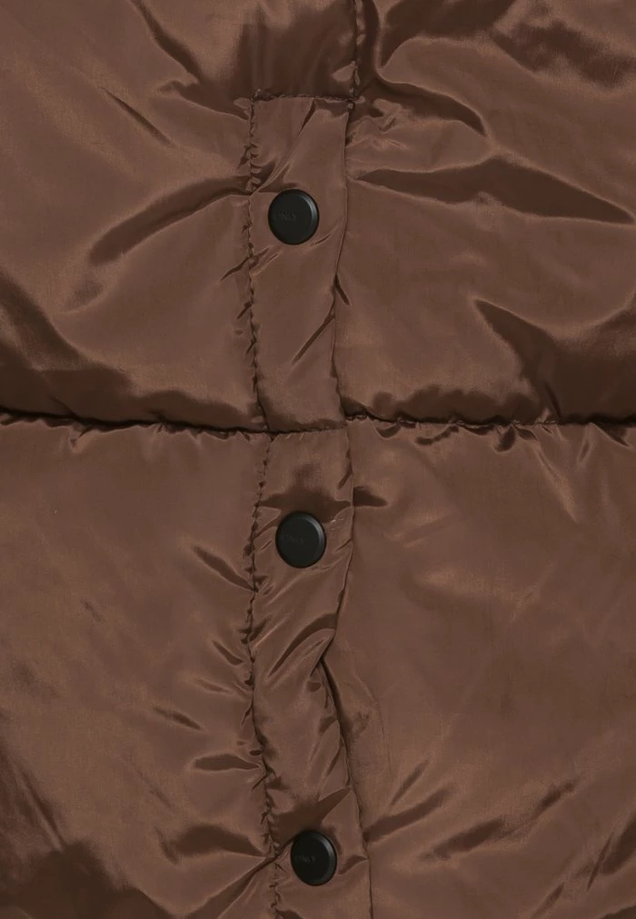 ONLY Tall ONLAMANDA LONG PUFFER COAT - Winter Coat - Chestnut 5 ONLY Tall ONLAMANDA LONG PUFFER COAT - Winter Coat - Chestnut - Image 3