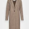ONLY Tall ONLTRILLION COATIGAN - Classic Coat - Walnut/melange -ONLY Tall Shop ecb0943c872942f6895fc077479b13f3