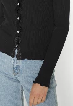 ONLY Tall ONLMICHELA CARDIGAN - Cardigan - Black -ONLY Tall Shop ed132f7676334238b3a2512f06474708