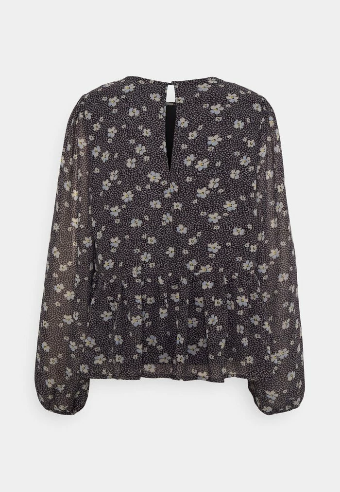 ONLY Tall ONLHANNA PEPLUM - Blouse - Dark Blue 4 ONLY Tall ONLHANNA PEPLUM - Blouse - Dark Blue - Image 2