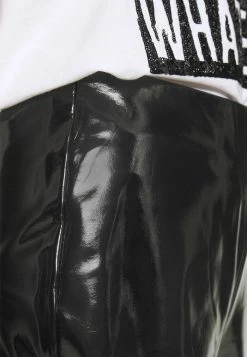 ONLY Tall ONLTASSIE SHINY - Trousers - Black -ONLY Tall Shop f002f9c6c0e949e286355d5aec0e9245