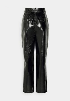 ONLY Tall ONLBAILEY GLAZED PANTS - Trousers - Black -ONLY Tall Shop f02b2a7a5bc34d28999b465dfbac58f2