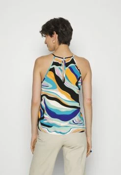 ONLY Tall ONLNOVA LUX KEYHOLE - Top - Blue -ONLY Tall Shop f0c6e953a26e4d1a979b3c3fc345e9f4