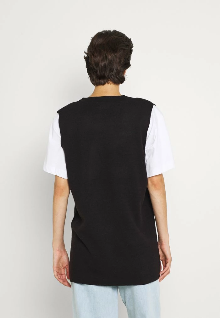 ONLY Tall ONLDALLAS V-NECK VEST - Jumper - Black 5 ONLY Tall ONLDALLAS V-NECK VEST - Jumper - Black - Image 3
