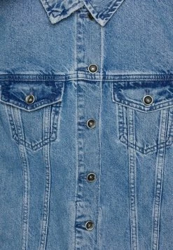 ONLY Tall ONLEKAT LIFE JACKET - Denim Jacket - Medium Blue Denim -ONLY Tall Shop f25b1ca503ef499483ef16e9ad549c6e