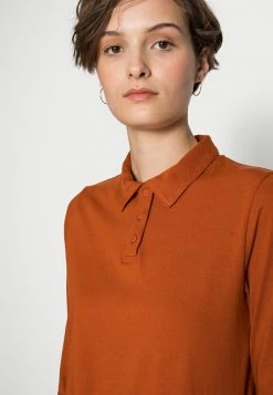 ONLY Tall ONLINCBEATE STRIPE TEE - Polo Shirt - Bombay Brown -ONLY Tall Shop f2f33384cabb479bb00d8df0feac8f64