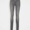 ONLY Tall ONLBLUSH LIFE BUTTON TALL - Jeans Skinny Fit - Grey Denim -ONLY Tall Shop f39e68acbfad4965a5346bf4bf3f1c3a