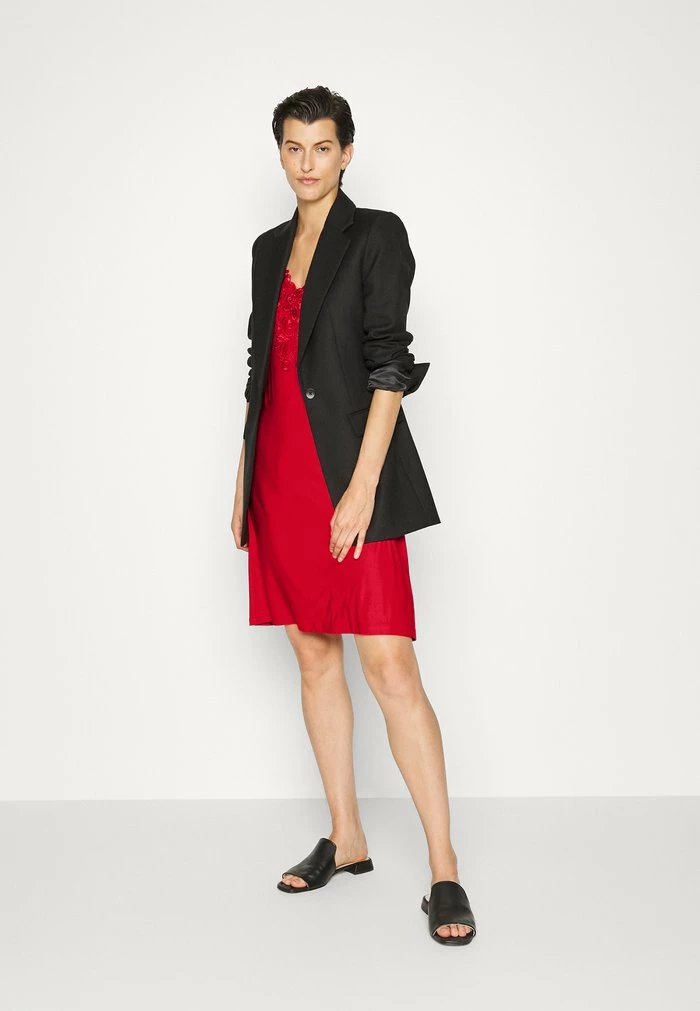 ONLY Tall ONLNIDA DRESS - Jersey Dress - Mars Red 4 ONLY Tall ONLNIDA DRESS - Jersey Dress - Mars Red - Image 2