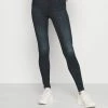 ONLY Tall ONLKENDELL LIFE ANKLE - Jeans Skinny Fit - Dark Blue Denim