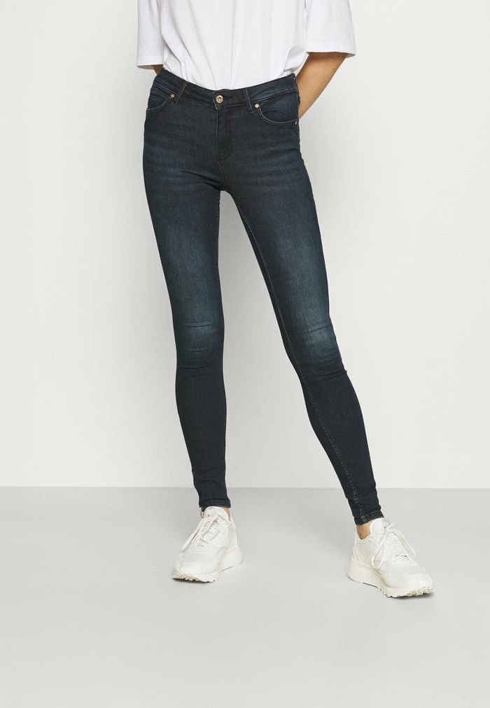 ONLY Tall ONLKENDELL LIFE ANKLE - Jeans Skinny Fit - Dark Blue Denim 3 ONLY Tall ONLKENDELL LIFE ANKLE - Jeans Skinny Fit - Dark Blue Denim