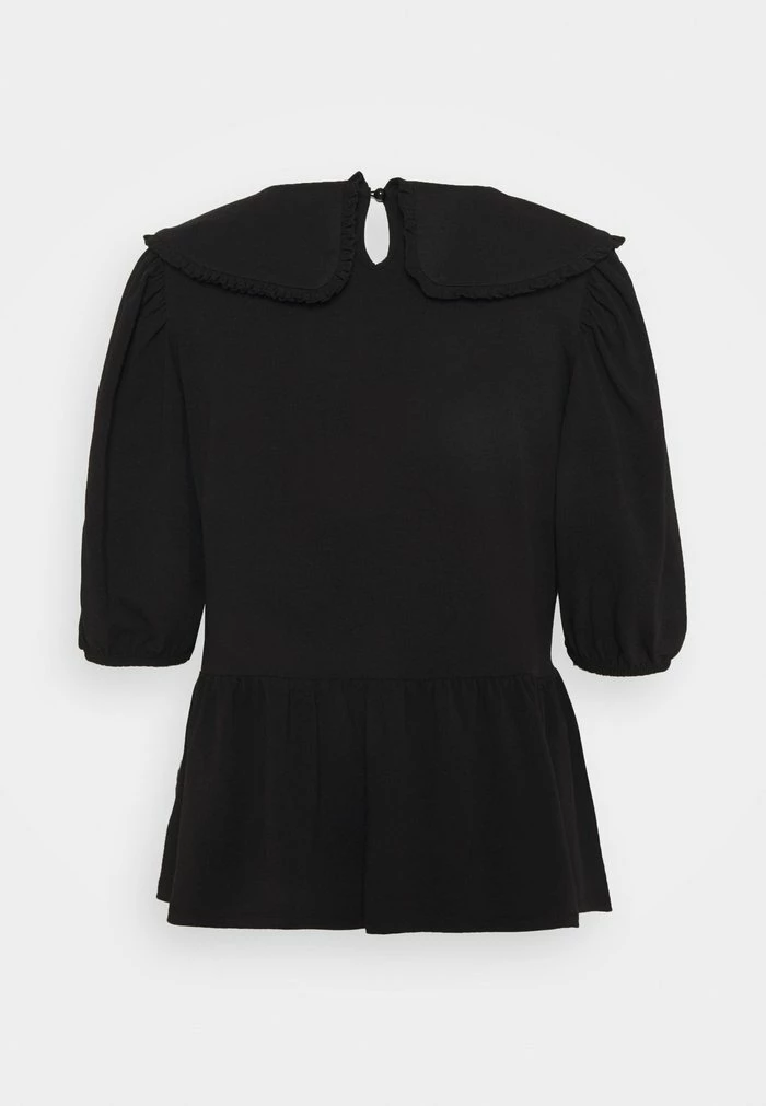 ONLY Tall ONLLIVE LOVE COLLAR - Print T-shirt - Black 4 ONLY Tall ONLLIVE LOVE COLLAR - Print T-shirt - Black - Image 2