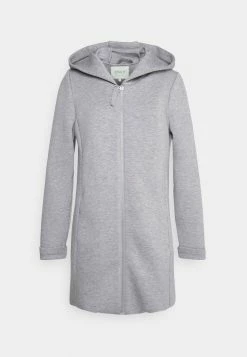 ONLY Tall ONLLENA BONDED COAT - Short Coat - Light Grey Melange