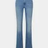 ONLY Tall ONLWAUW LIFE - Flared Jeans - Light Medium Blue Denim