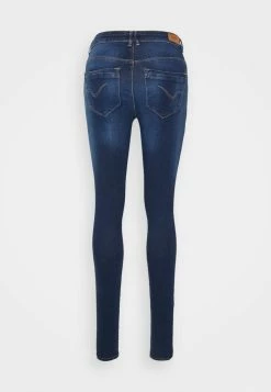 ONLY Tall ONLPAOLA LIFE - Jeans Skinny Fit - Dark Blue Denim -ONLY Tall Shop f884e2364642402294d580919e271b48