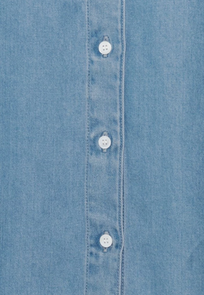 ONLY Tall ONLBILLIE LIFE - Button-down Blouse - Medium Blue Denim 5 ONLY Tall ONLBILLIE LIFE - Button-down Blouse - Medium Blue Denim - Image 3