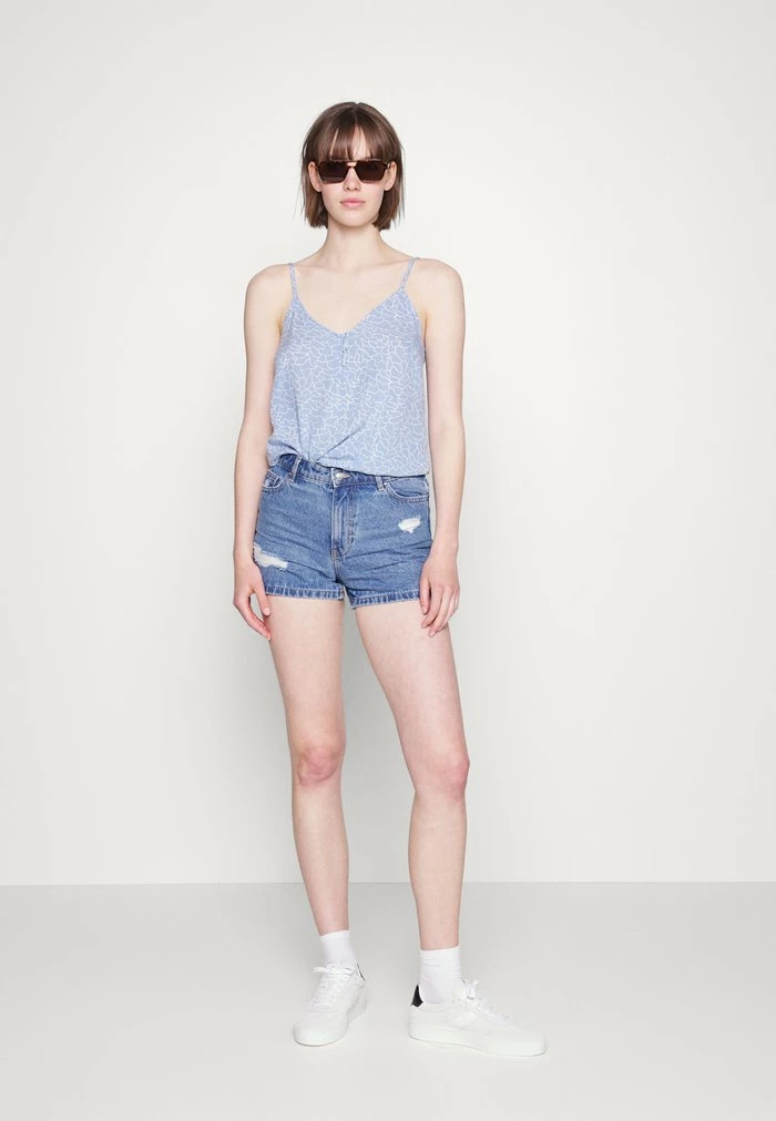ONLY Tall ONLJAGGER LIFE MOM - Denim Shorts - Medium Blue Denim 4 ONLY Tall ONLJAGGER LIFE MOM - Denim Shorts - Medium Blue Denim - Image 2