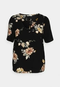 ONLY Tall ONLNOVA LUX LARA - Blouse - Black -ONLY Tall Shop fa755c1f1d3244eeaf9aadcb354935d6