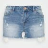 ONLY Tall ONLCARMEN LIFE - Denim Shorts - Medium Blue Denim -ONLY Tall Shop fbea04a582c2489f9273b93b386195de