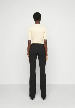 ONLY Tall ONLROCKY MID FLARED PANT - Trousers - Black -ONLY Tall Shop fc5d4588fd36416abc93446e40fe9673