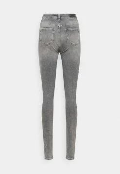 ONLY Tall ONLBLUSH LIFE BUTTON - Jeans Skinny Fit - Grey Denim -ONLY Tall Shop fc833bc6f5734247a87a931dff13345e