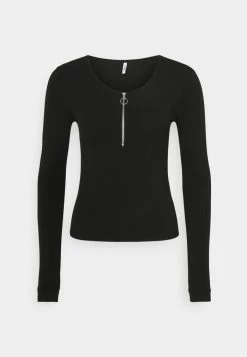 ONLY Tall ONLKAYLEE LIFE ZIP - Long Sleeved Top - Black