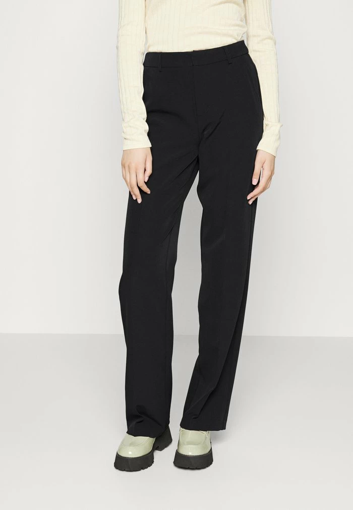 ONLY Tall ONLBERRY WIDE PANT - Trousers - Black 3 ONLY Tall ONLBERRY WIDE PANT - Trousers - Black