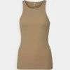ONLY Tall ONLKENYA TANK - Top - Beige -ONLY Tall Shop ff4c2b1dcc6742d8996d9a6dc9ba6b21
