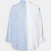 ONLY Tall ONLNEW GRACE MIX - Button-down Blouse - Moonlight Blue/white