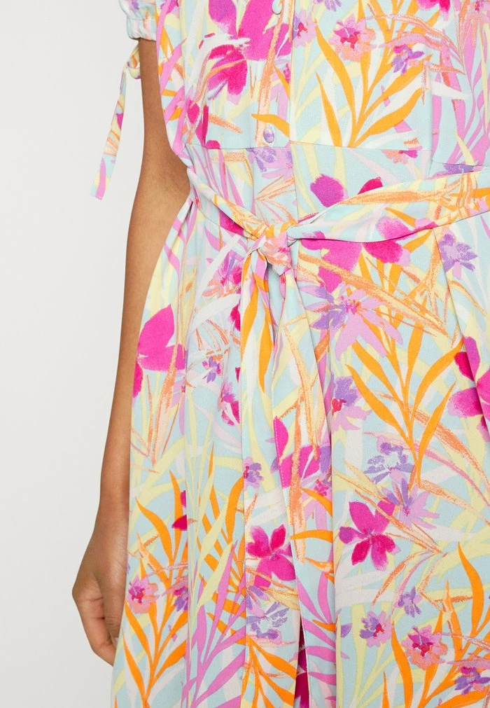 ONLY Tall ONLLINA V-NECK DRESS - Day Dress - Pastel Turquoise 9 ONLY Tall ONLLINA V-NECK DRESS - Day Dress - Pastel Turquoise - Image 7